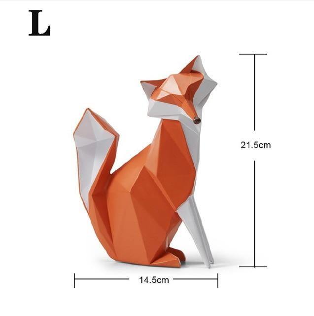 Decorative Fox Figurines - Nordic Side - decorative, figurines, fox