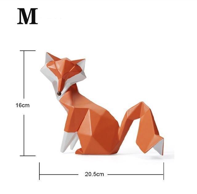 Decorative Fox Figurines - Nordic Side - decorative, figurines, fox