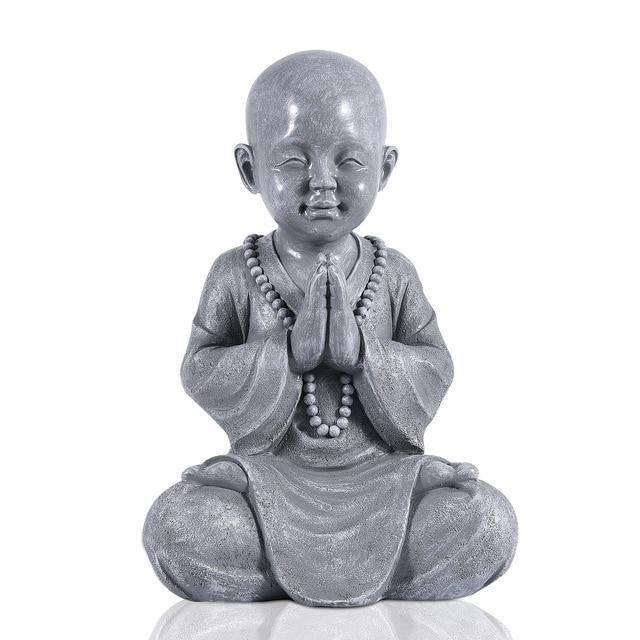 Meditating Buddha Outdoor Sculpture - Nordic Side - buddha