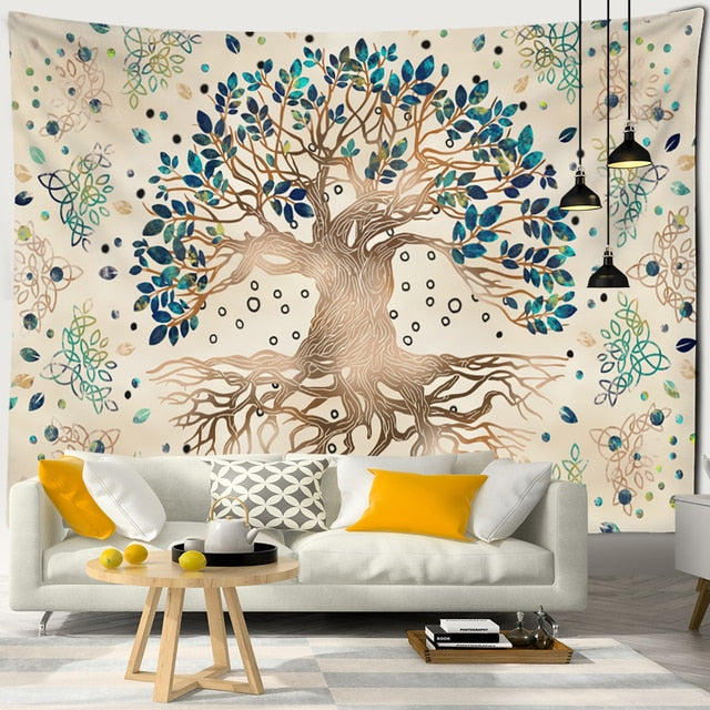 Tree of Life Tapestry Wall Hanging