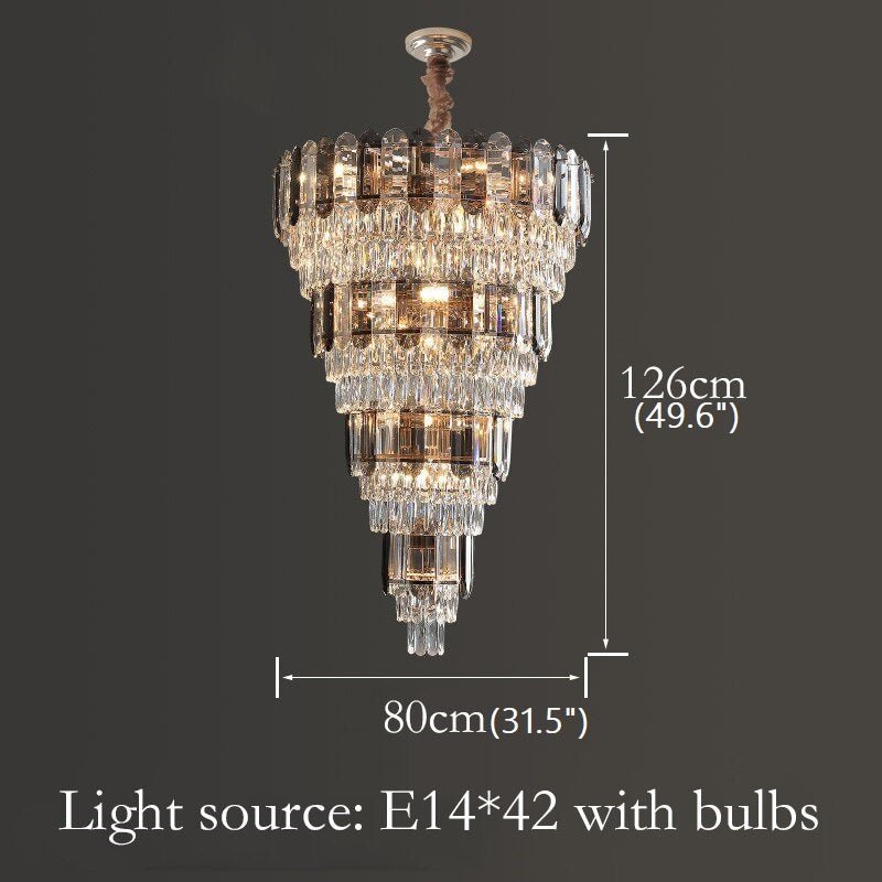 Voltri | Post-modern Grand Luxury Crystal Chandelier