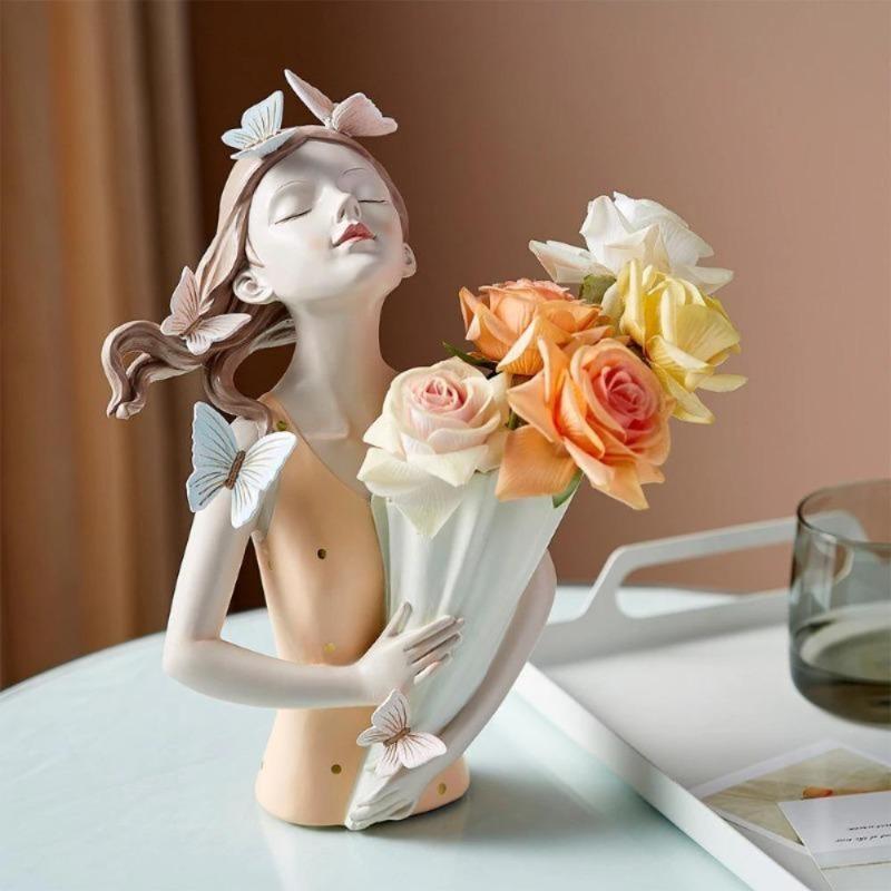 Butterfly Girl Vase Collection