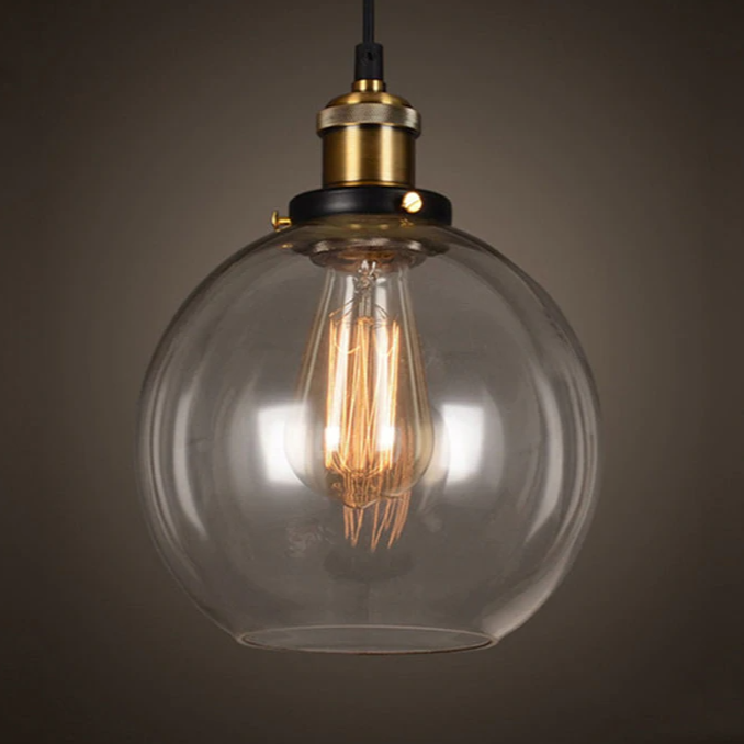 Vintage Glass Pendant Lights