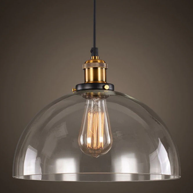 Vintage Glass Pendant Lights