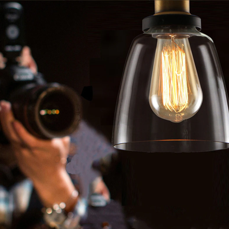 Vintage Glass Pendant Lights