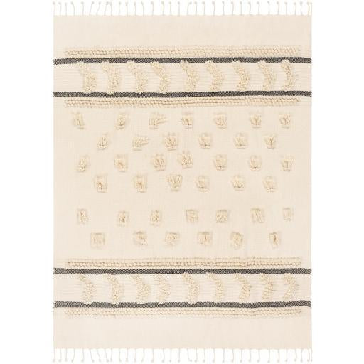 Hand Woven Boho Throw - Nordic Side - 