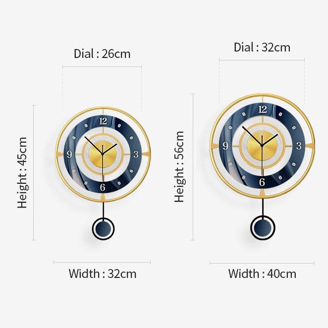 Wheel Of Fortune Pendulum Clock