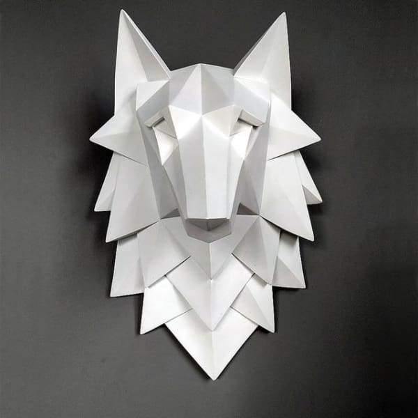 Wolf Sculpture - Nordic Side - Sculpture