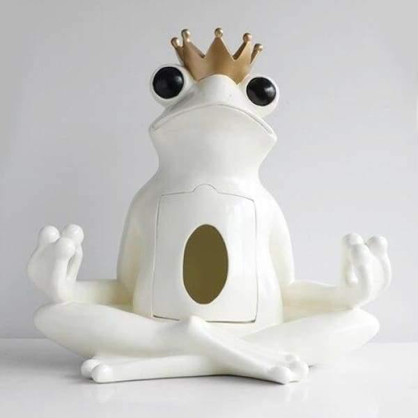 Yoga Frog Tissue Holder - Nordic Side - Tissue Holder