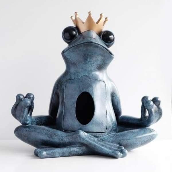 Yoga Frog Tissue Holder - Nordic Side - Tissue Holder